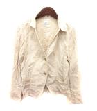 イエナ IENA ジャケット テーラード 麻 リネン ベージュ /RT