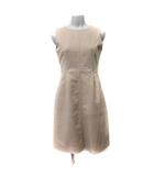プロポーション ボディドレッシング PROPORTION BODY DRESSING ワンピース ひざ丈 ノースリーブ 2 M ベージュ /YI