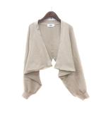 アズールバイマウジー AZUL by moussy カーディガン ニット F ベージュ /MN