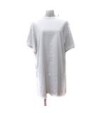 ジャーナルスタンダード JOURNAL STANDARD Tシャツワンピース ひざ丈 半袖 ベージュ /YI