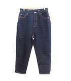 フリークスストア FREAKS STORE デニムパンツ ジーンズ テーパード 縦M横L 紺 ネイビー /AU