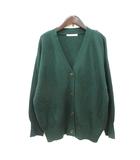 イッカ ikka カーディガン ニット L 緑 グリーン /MN