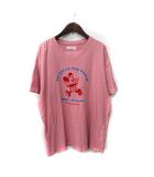 フリークスストア FREAKS STORE Tシャツ カットソー 半袖 刺繍 ミッキーマウス F ピンク /YI