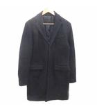 グローバルワーク GLOBAL WORK チェスターコート 総裏地 M 紺 ネイビー /YK