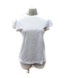 グリーンレーベルリラクシング ユナイテッドアローズ green label relaxing Tシャツ カットソー フレンチスリーブ F 白 ホワイト /YI