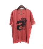 ユナイテッド・カラーズ・オブ・ベネトン UNITED COLORS OF BENETTON Tシャツ カットソー 半袖 XL レンガ /YI