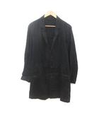 ジョセフオム JOSEPH HOMME チェスターコート 長袖 48 黒 ブラック /MS