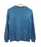 グローバルワーク GLOBAL WORK ニット カットソー 長袖 M 青 ブルー /YK