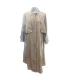 ダブルクローゼット w closet ノーカラーコート ロング ベージュ /AU