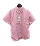 マックレガー マクレガー McGREGOR シャツ ボタンダウン 半袖 S ピンク /YI