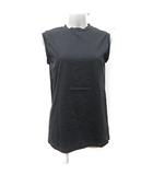 イエナ IENA Tシャツ カットソー ノースリーブ チャコールグレー /YI