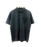 ミズノ MIZUNO ポロシャツ ボタンダウン 半袖 グレー /MN