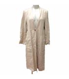 シンプリシテェ SIMPLICITE チェスターコート スプリング 麻 リネン ベージュ /YK ●RY