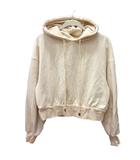 マジェスティックレゴン MAJESTIC LEGON パーカー プルオーバー 長袖 裏起毛 M 白 アイボリー /MN