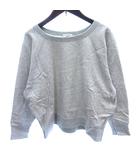 イエナ IENA トレーナー スウェット 長袖 グレー /AU