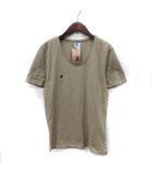 アールニューボールド R.NEWBOLD Tシャツ カットソー 半袖 刺繍 M ベージュ /YI