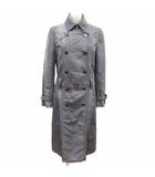 アバハウス ドゥヴィネット abahouse devinette ステンカラーコート ダブル グレー /YK