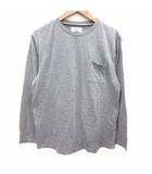 ルイス Lui's Tシャツ カットソー クルーネック 長袖 M グレー /YK