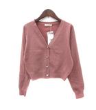 ビーラディエンス BE RADIANCE カーディガン ニット F ピンク /MN