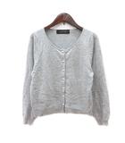 ジュエルチェンジズ Jewel Changes アローズ カーディガン ニット グレー /MN