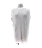 イエナ IENA ニット カットソー フレンチスリーブ 麻混 リネン混 白 オフホワイト /YI