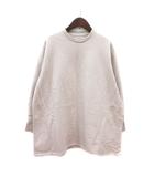 ノーブル NOBLE チュニック 長袖 スウェット ベージュ /MN