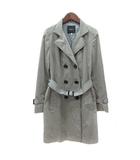 ボッシュ BOSCH トレンチコート ダブル 総裏地 38 M グレー /MN