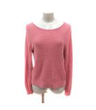 エフデ ef-de ニット セーター 長袖 9 ピンク /MS