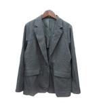 グローバルワーク GLOBAL WORK テーラードジャケット シングル 背抜き M グレー /MN