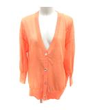 ジーナシス JEANASIS カーディガン ニット 長袖 F オレンジ /RT