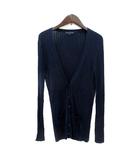 ルーニィ LOUNIE by LOUNIE カーディガン ニット リブ F 紺 ネイビー /MN