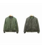 ジャーナルスタンダード JOURNAL STANDARD ジャケット MA-1 エムエーワン キルティング 中綿 リバーシブル L カーキ /MS