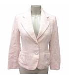 ハッシュアッシュ HusHusH テーラードジャケット ツイード 総裏地 1 S ピンク /YK