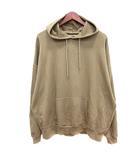 ナノユニバース nano universe パーカー スウェット プルオーバー 長袖 L ベージュ /MN