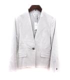 プラステ PLST ジャケット ノーカラー 総裏地 M グレー /RT