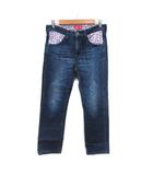 エックスガール x-girl パンツ デニム ジーンズ ウォッシュ加工 0 青 ブルー /MS