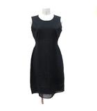 プラステ PLST ワンピース ひざ丈 ノースリーブ 2 M 濃紺 /YI