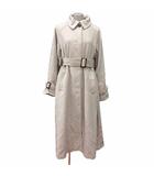 アルシーヴ archives ステンカラーコート ベルト 総裏地 M アイボリー 白 ホワイト /YK