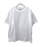ジャーナルスタンダード JOURNAL STANDARD LASKA カットソー Tシャツ Uネック 半袖 M 白 ホワイト /RT