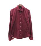 アーバンリサーチ ドアーズ URBAN RESEARCH DOORS シャツ 長袖 M 赤 ボルドー /YI
