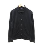 コムサイズム COMME CA ISM カーディガン 長袖 L 黒 ブラック /MS