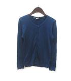 ギャルリーヴィー GALERIE VIE トゥモローランド カーディガン ニット 長袖 青 ブルー /MS