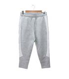 パンツ スウェット ライン S ライトグレー 白 ホワイト /MS