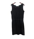 doux toucher KETTY ワンピース ひざ丈 ノースリーブ M 黒 ブラック /AU