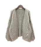 ティティベイト titivate カーディガン ニット L ベージュ /MN