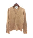 ナチュラルビューティーベーシック NATURAL BEAUTY BASIC カーディガン ニット ウール L ベージュ /MN