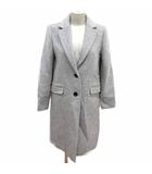 ナチュラルビューティーベーシック NATURAL BEAUTY BASIC チェスターコート 総裏地 ウール S グレー /YK