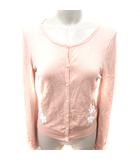 ウィルセレクション WILLSELECTION カーディガン ニット 長袖 1 ピンク /RT