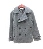 ハレ HARE チェスターコート ダブル 総裏地 ウール M グレー /MN