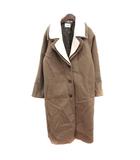 ミエル クリシュナ miel crishunant チェスターコート シングル 総裏地 S ベージュ /MN